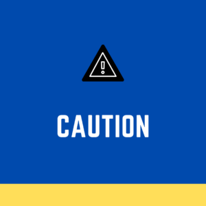 Caution while using Wave