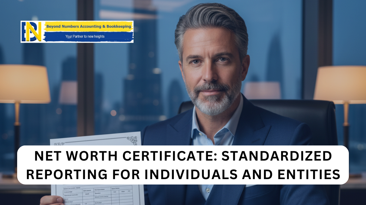 Net Worth Certificate A Comprehensive Guide to Standardized Reporting for Individuals and Entities