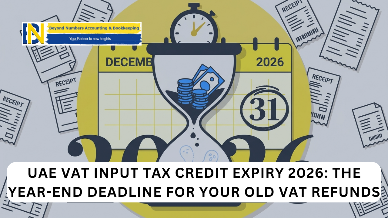 UAE VAT input tax credit expiry 2026