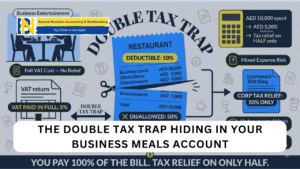 UAE entertainment expense 50% corporate tax cap