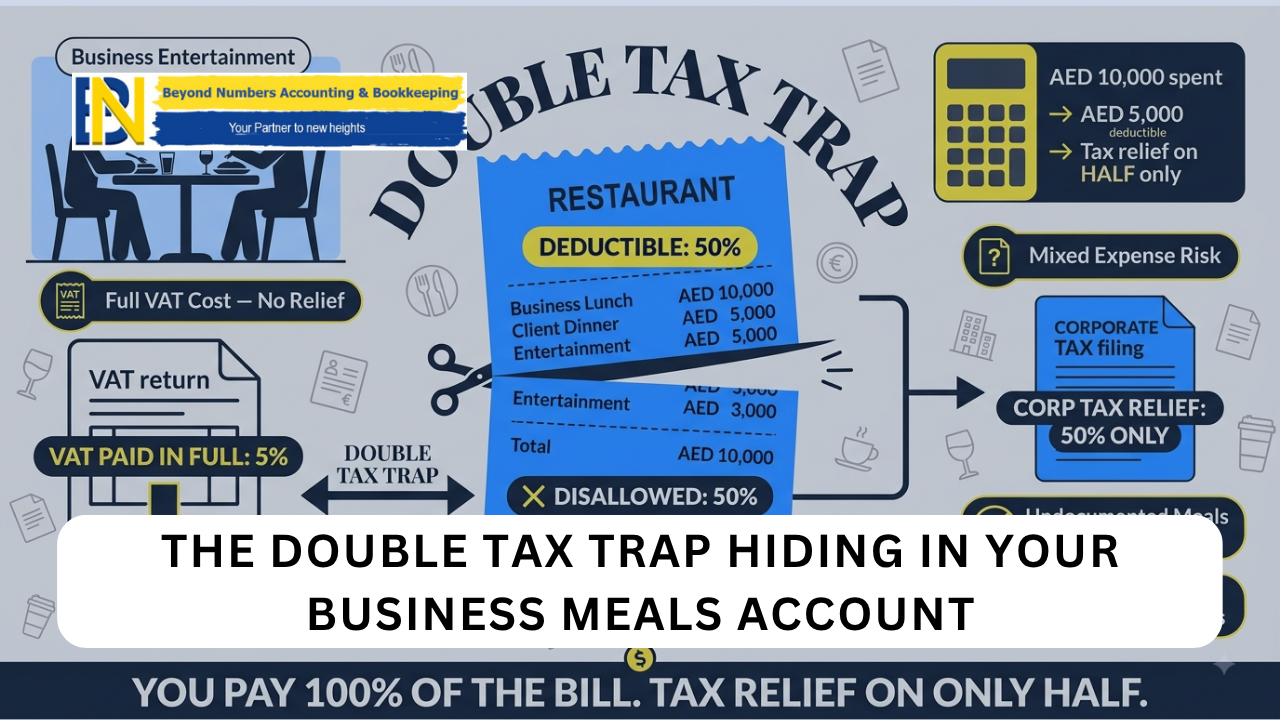 UAE entertainment expense 50% corporate tax cap